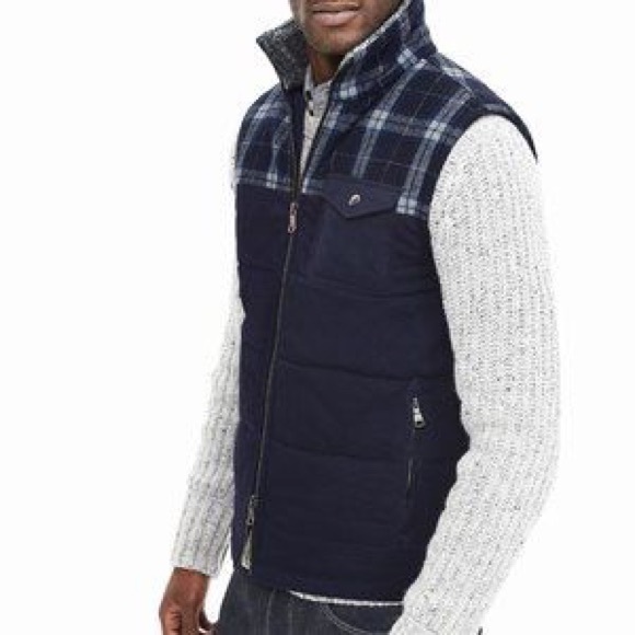 Banana Republic Plaid Yoke Vest - Picture 5 of 5